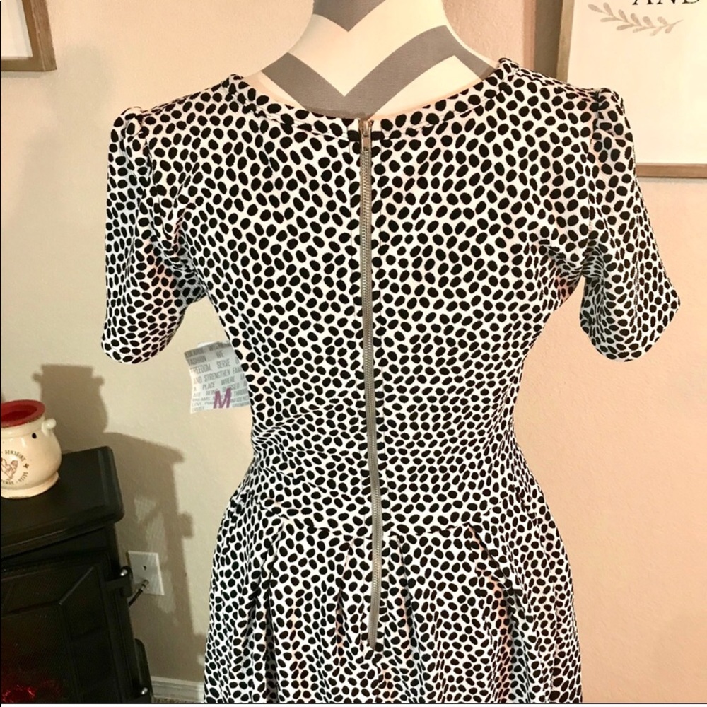 NWT LulaRoe Polk Dot Amelia Dress Size M SOLD - Picture 5 of 7